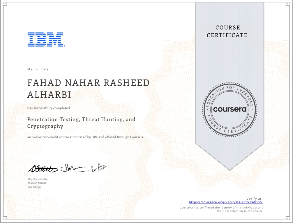 Certificate 6
